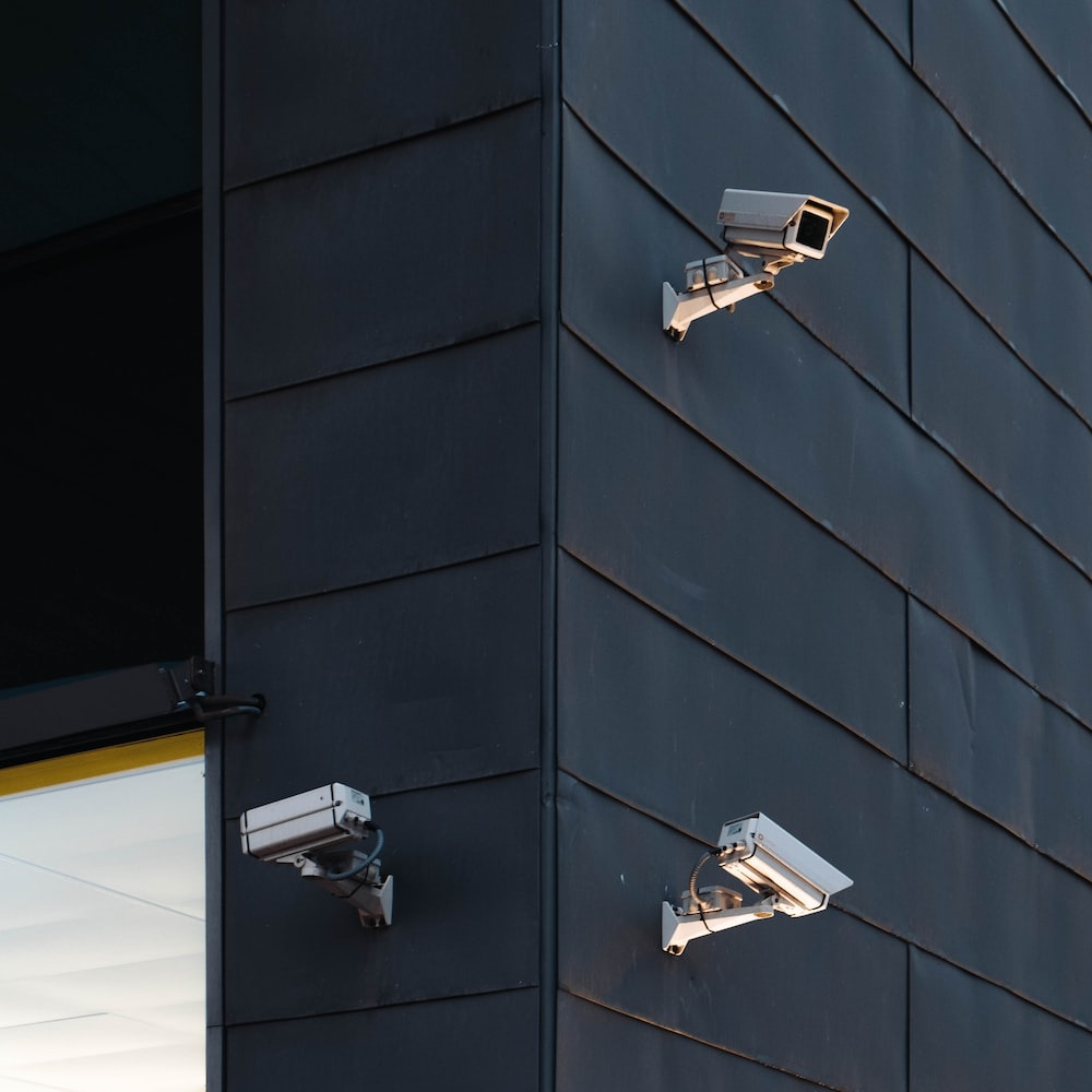 cameras installed outside a building