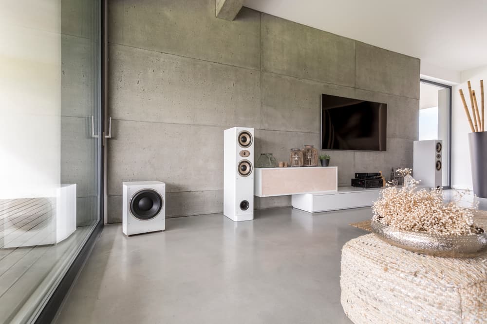 Home central audio system installation in Miami.